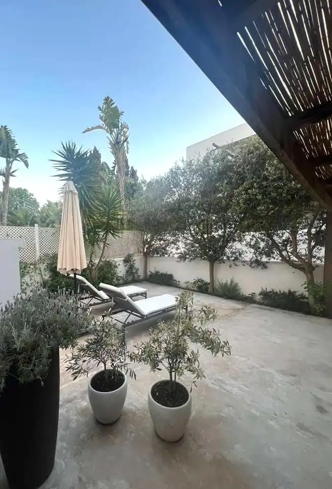 Terraza de Piso de alquiler en Sant Josep de sa Talaia con Aire acondicionado, Terraza y Amueblado