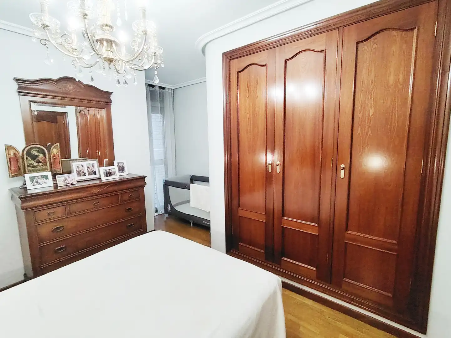 Bedroom of Flat for sale in Gijón   with Heating, Parquet flooring and Terrace