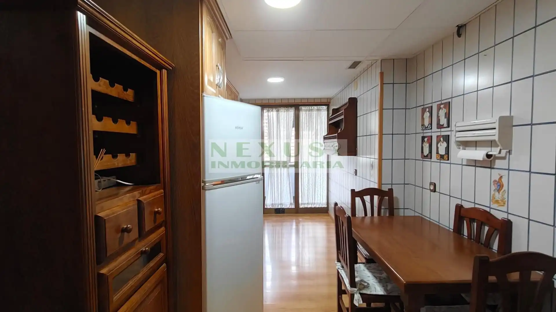 Cuina de Apartament de lloguer en Cáceres amb Aire condicionat, Calefacció i Terrassa