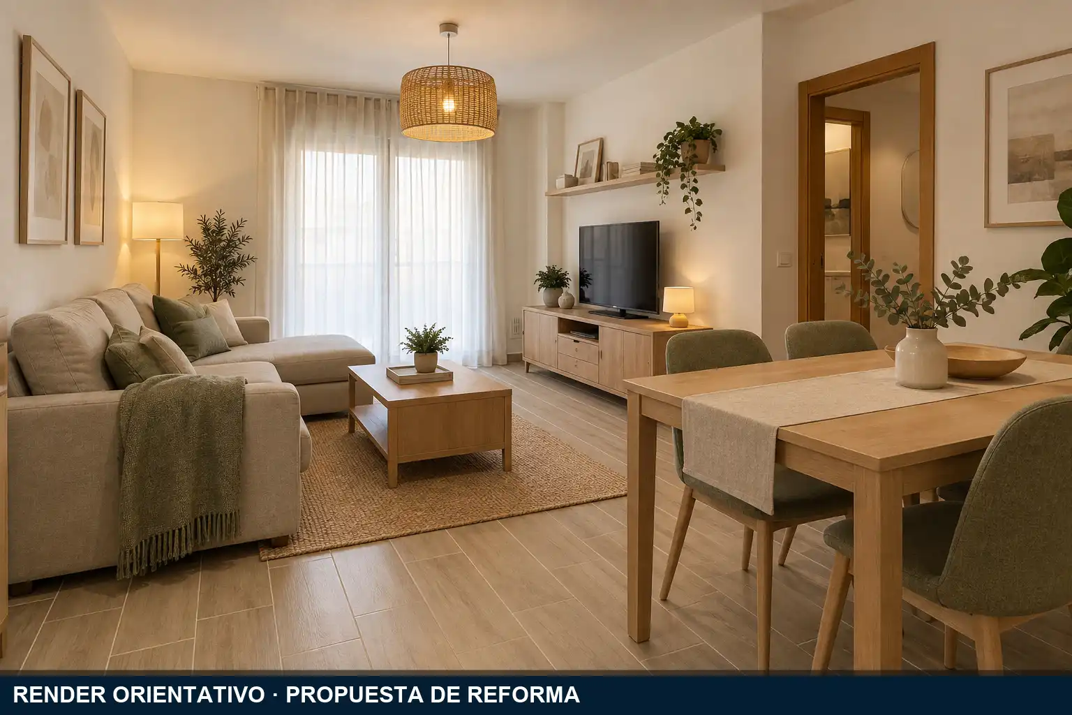 Sala d'estar de Pis en venda en Centro
