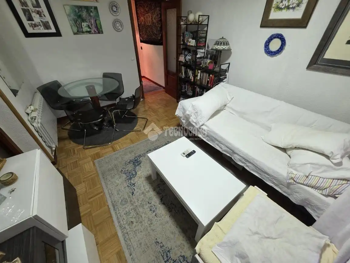 Sala de estar de Piso en venta en Fuenlabrada con Aire acondicionado, Parquet y Terraza