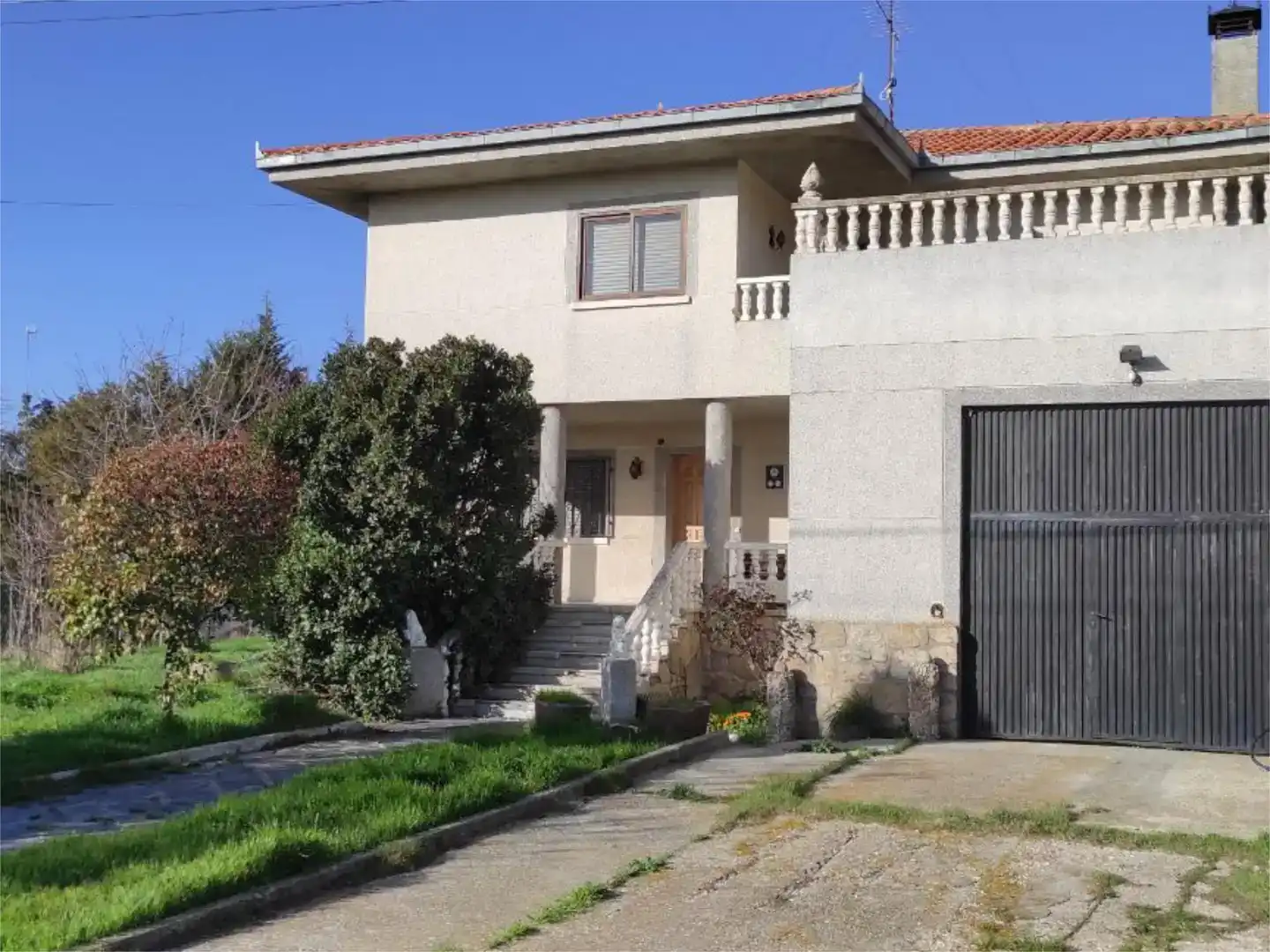 Vista exterior de Casa o chalet en venta en Aldeatejada con Jardín privado, Trastero y Amueblado