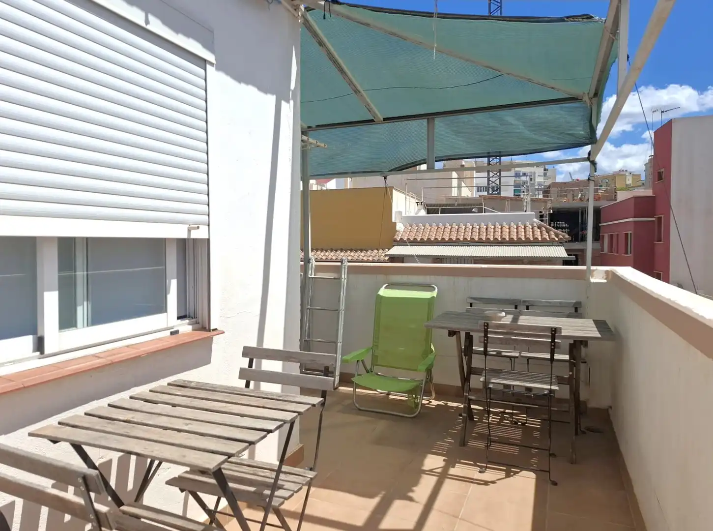 Terrasse von Einfamilien-Reihenhaus zum Verkauf in Málaga mit Terrasse