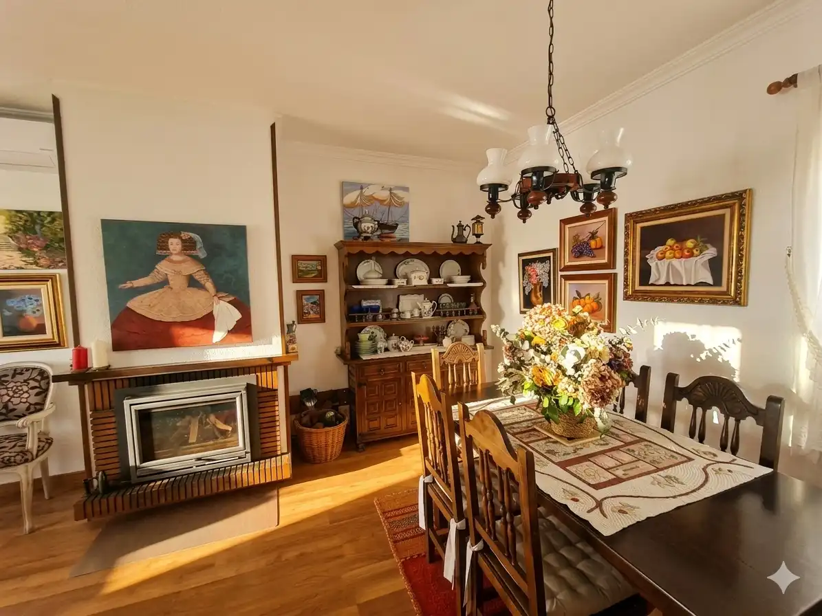 Esszimmer von Haus oder Chalet zum Verkauf in Robledo de Chavela mit Heizung, Privatgarten und Terrasse