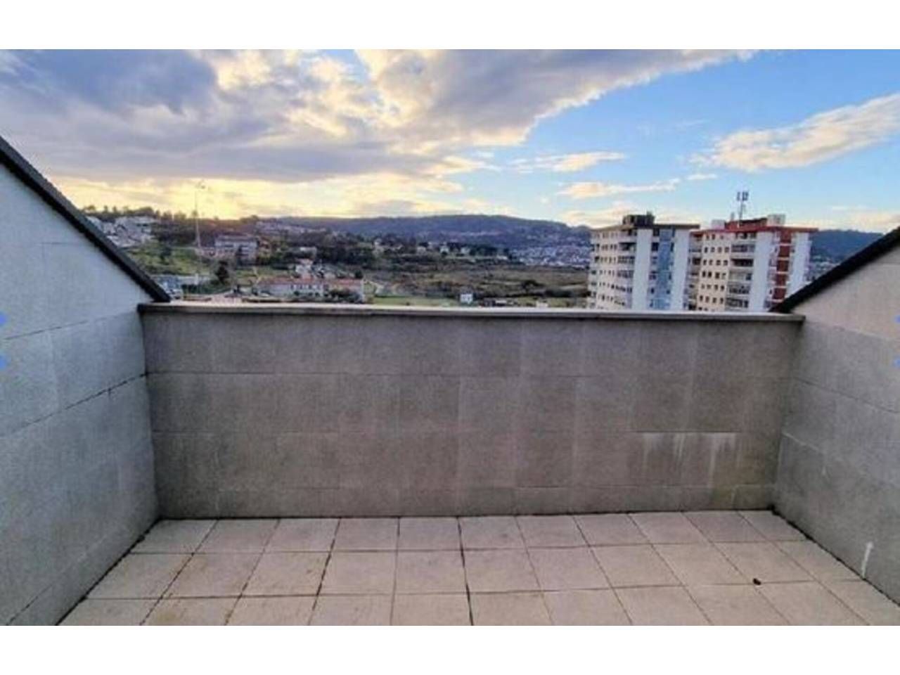 Terrace of Flat for sale in Ourense Capital   with Heating, Parquet flooring and Terrace