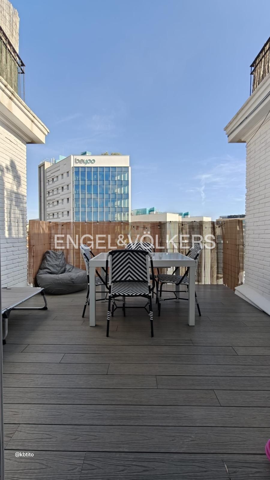 Terrassa de Apartament en venda en  Barcelona Capital amb Calefacció i Terrassa