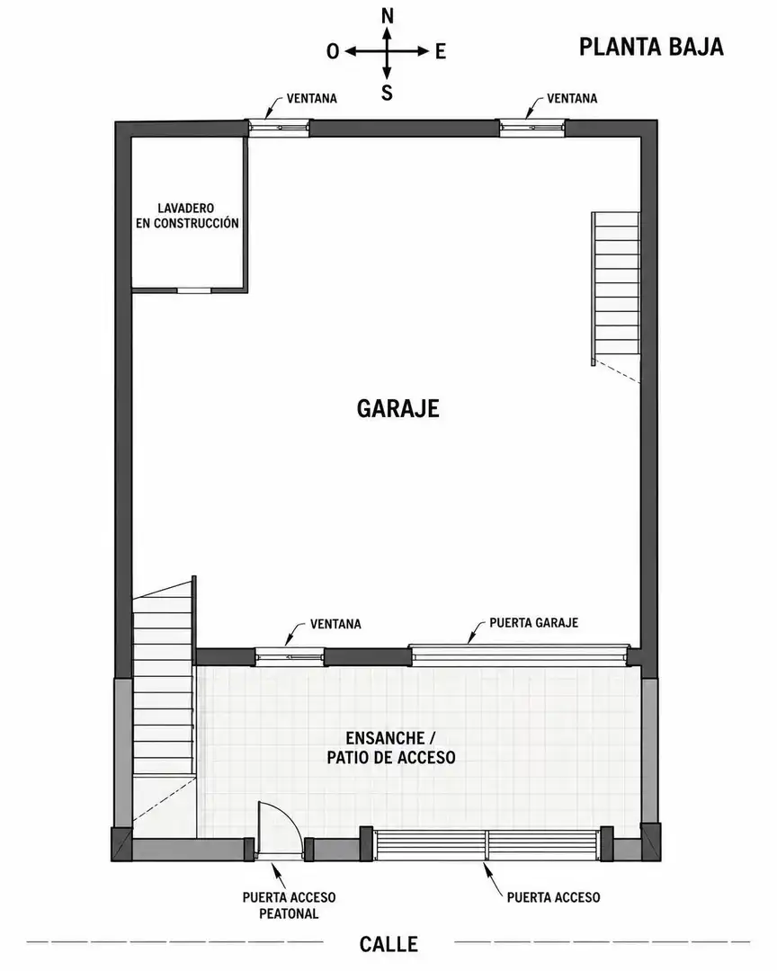 Casa adosada en venta en La Envía