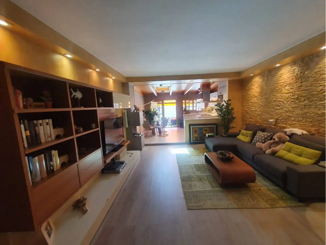 Sala d'estar de Casa o xalet en venda en Sabadell amb Aire condicionat, Calefacció i Parquet