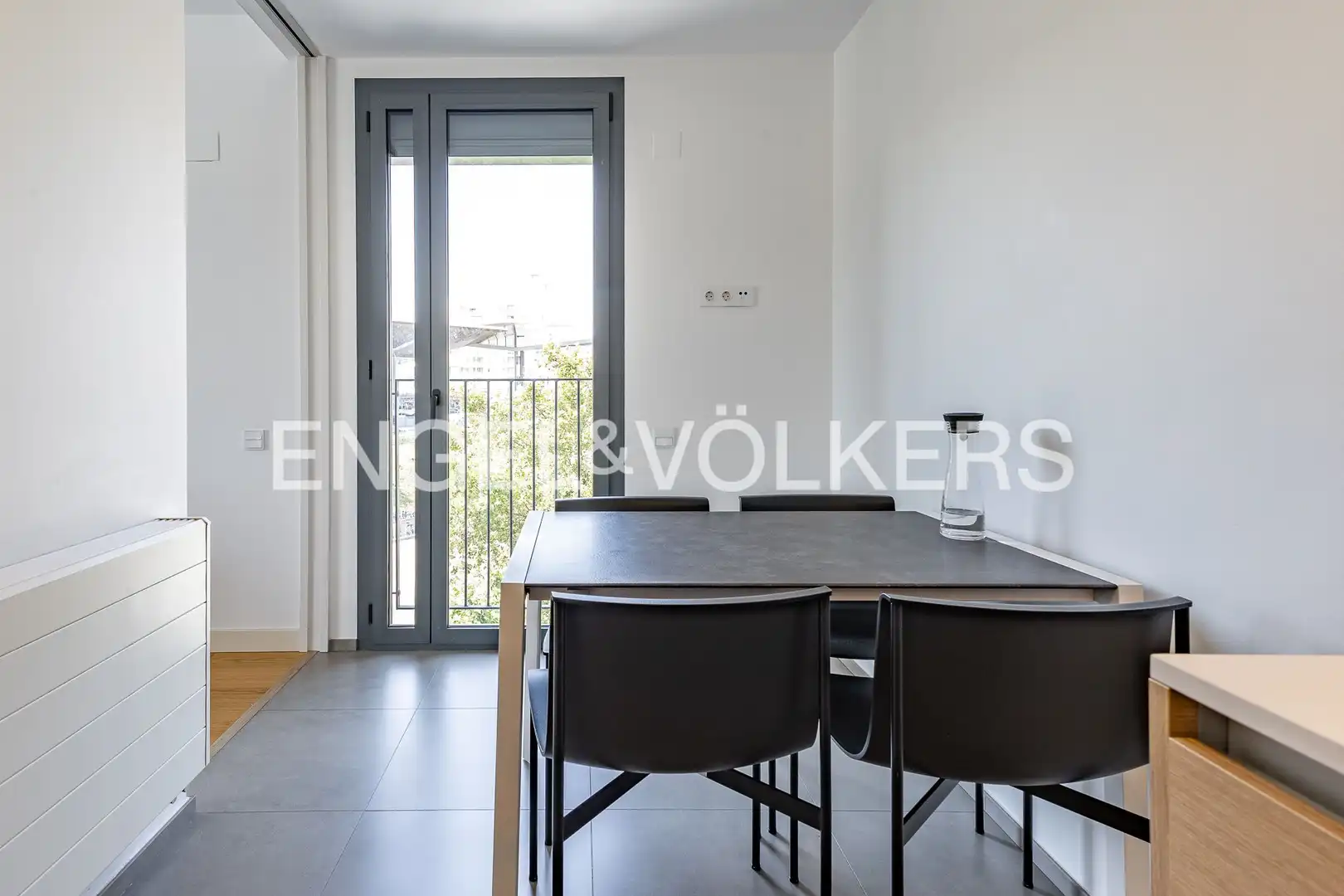Terraza de Piso de alquiler en Barcelona con Aire acondicionado, Calefacción y Parquet