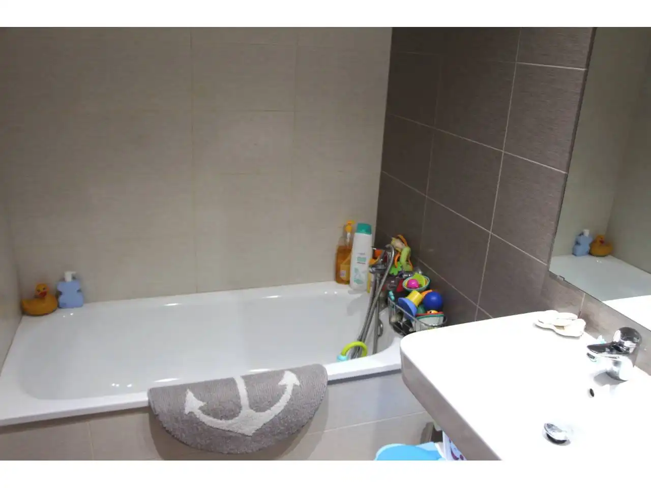 Badezimmer von Wohnung zum Verkauf in Granollers mit Klimaanlage, Heizung und Terrasse