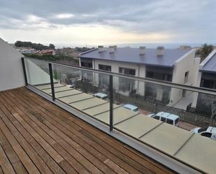Terrasse von Einfamilien-Reihenhaus miete in Teià mit Klimaanlage, Heizung und Privatgarten