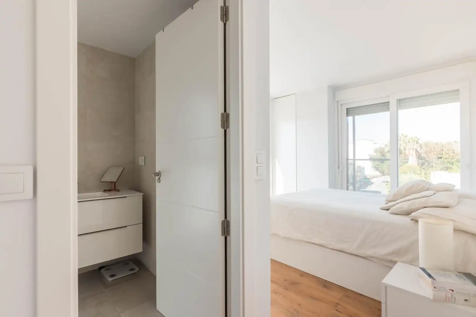 Bedroom of Flat for sale in Murcia  with Air Conditioner, Terrace and Storage room