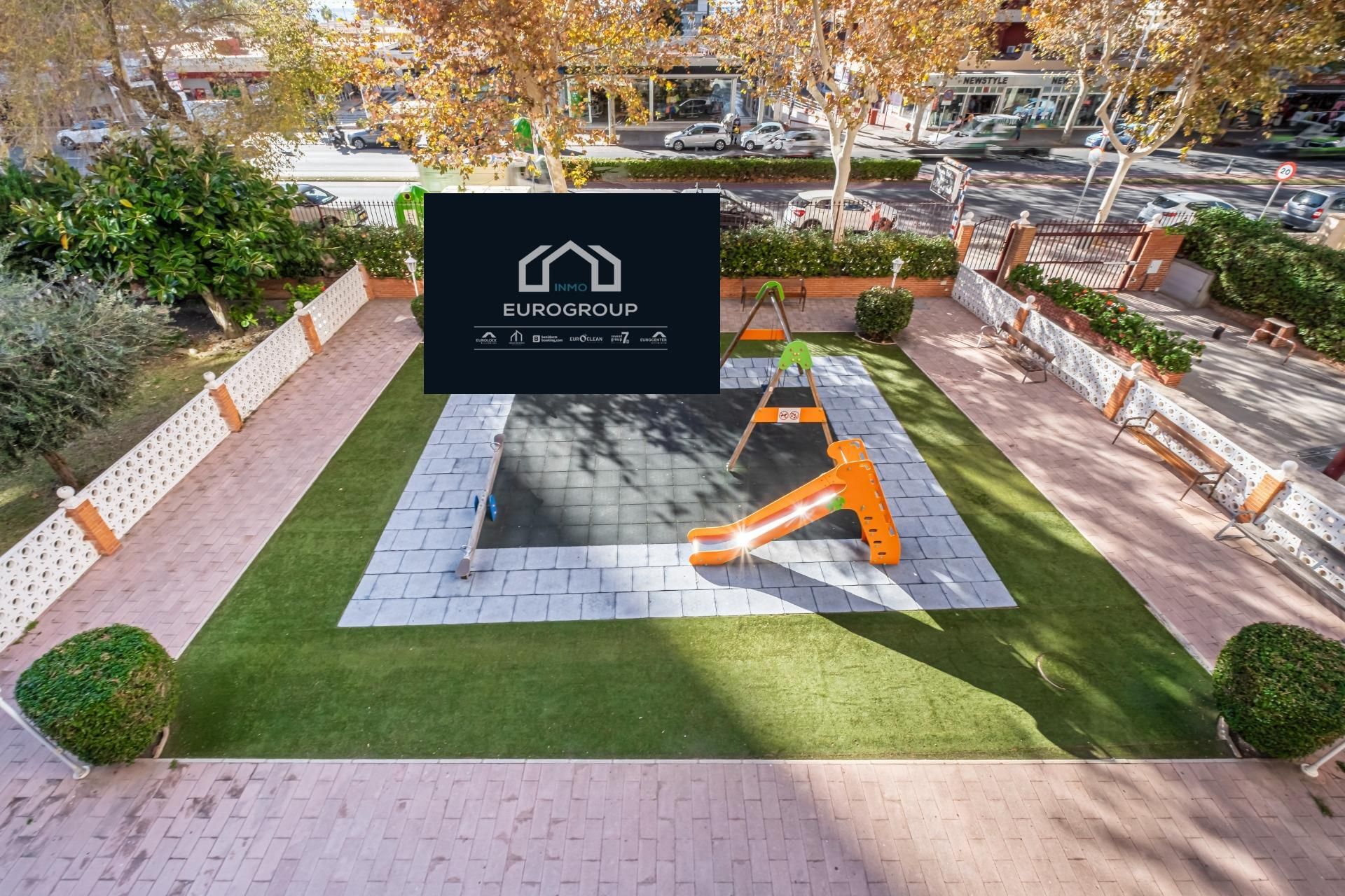 Terrassa de Apartament en venda en Benidorm amb Aire condicionat, Calefacció i Jardí privat