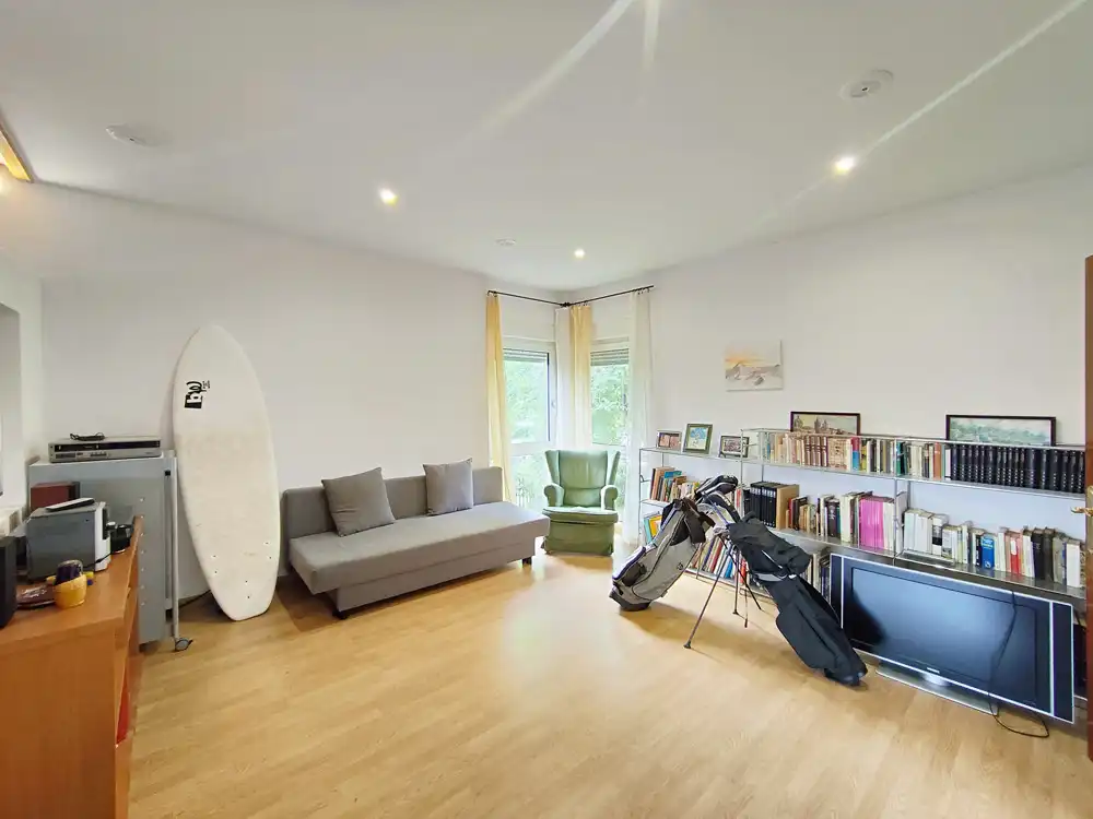 Sala de estar de Casa o chalet en venta en Guadarrama con Calefacción, Jardín privado y Parquet