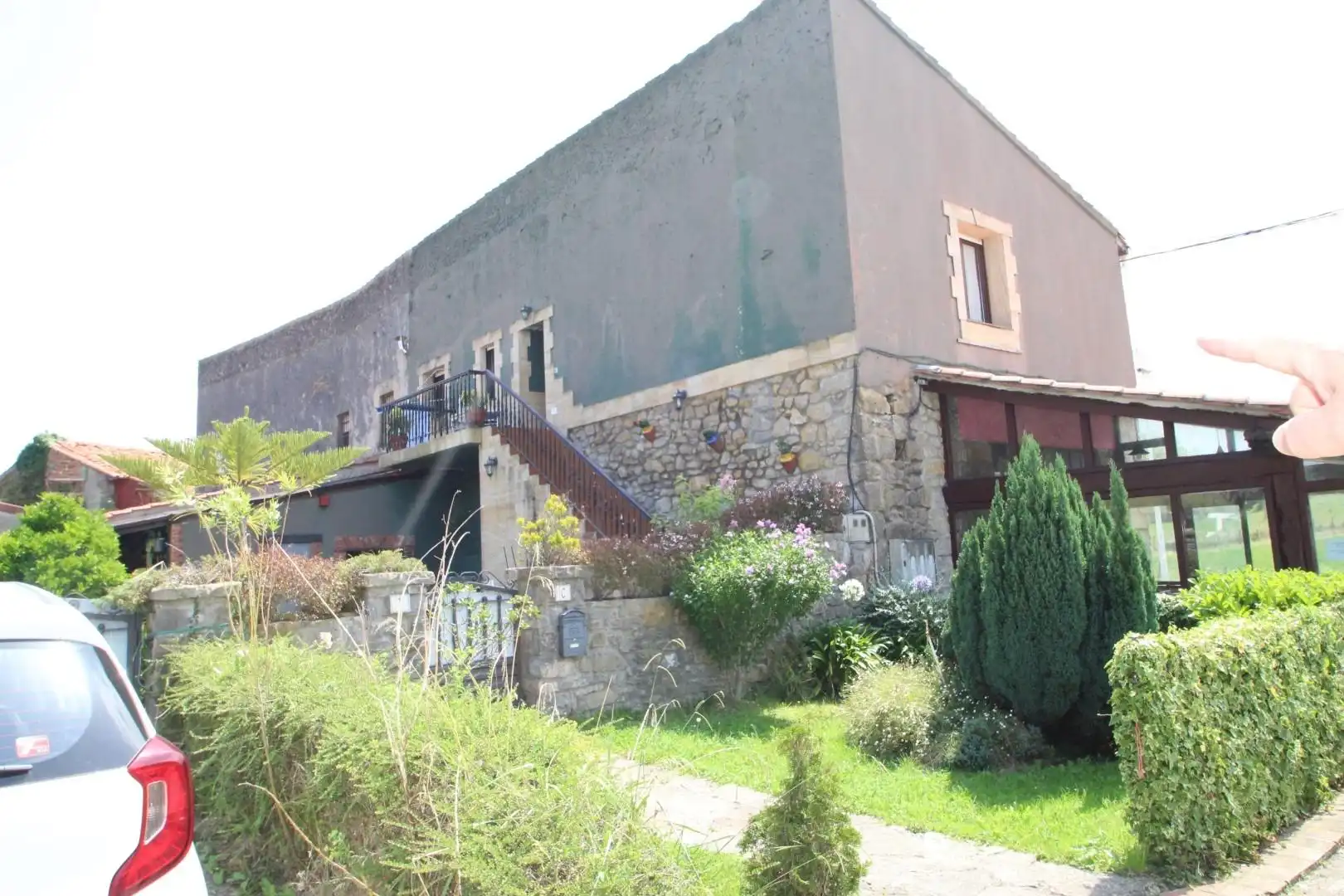 Vista exterior de Casa o chalet en venta en Ruiloba con Jardín privado