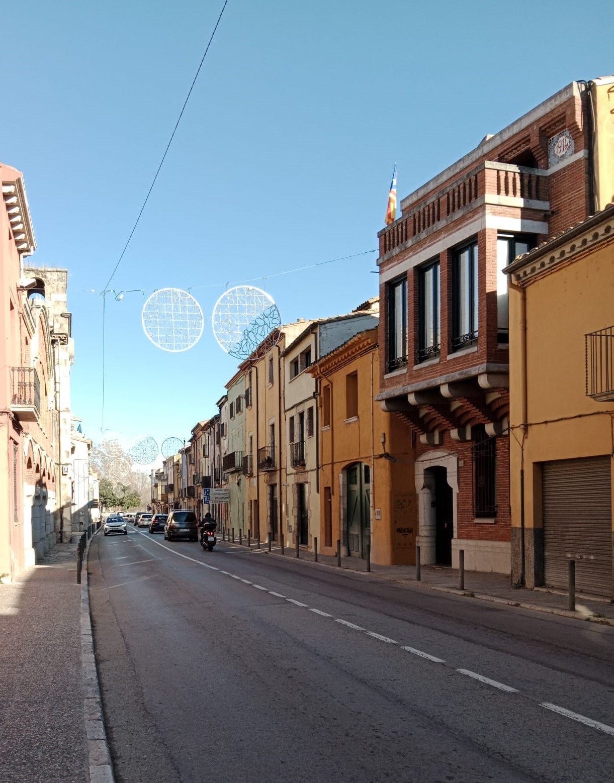 Vista exterior de Casa adosada en venda en Girona Capital