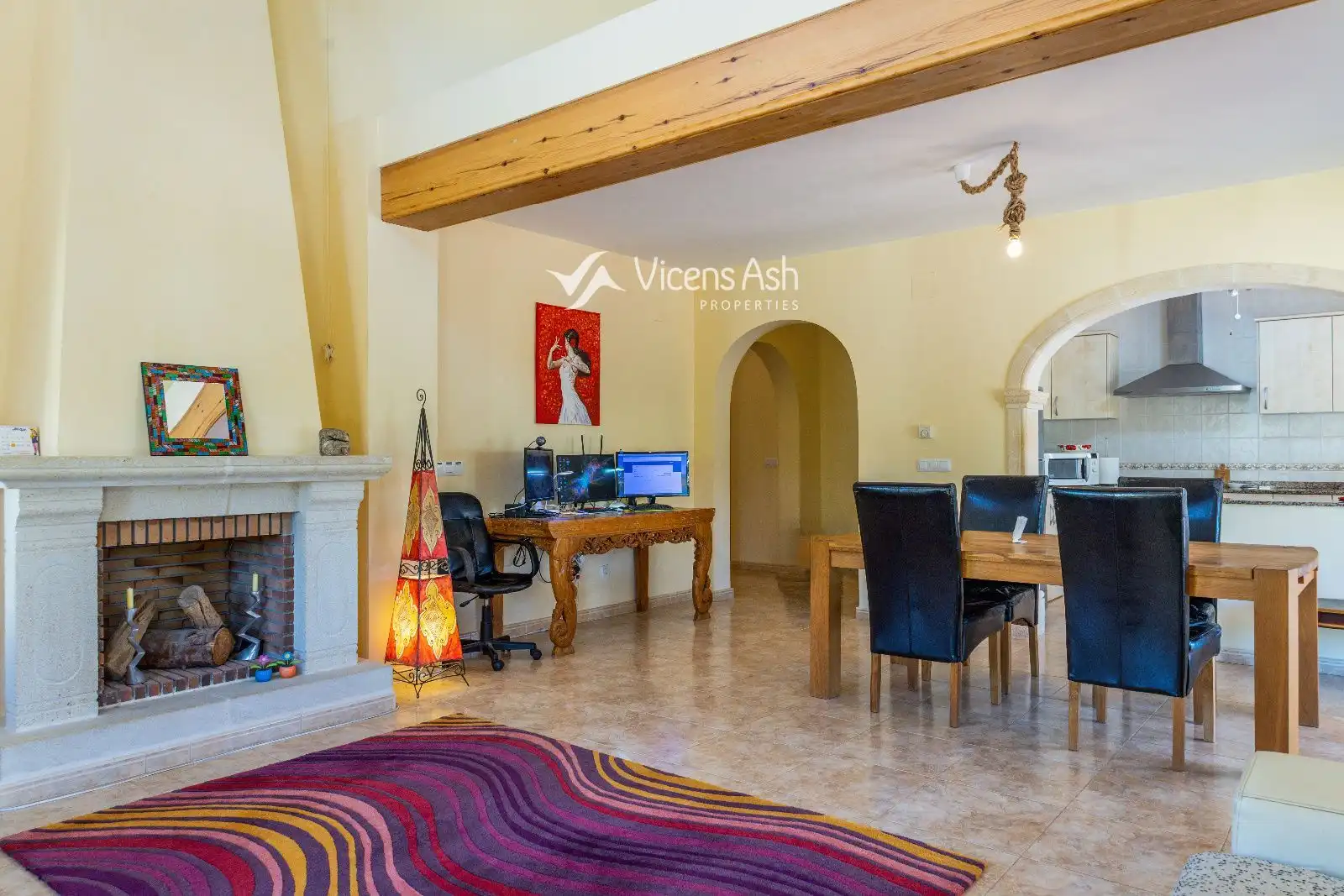 Living room of Houses for sale in Jávea / Xàbia  with Heating