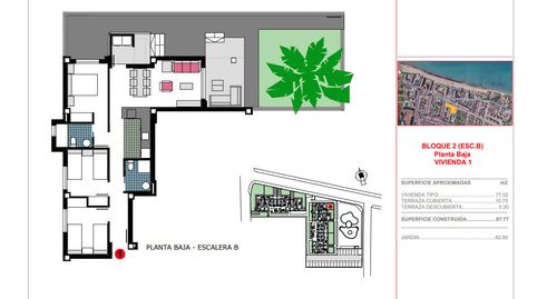 Foto 3 de Apartamento en venta en Les Bassetes - El Marjal, Dénia