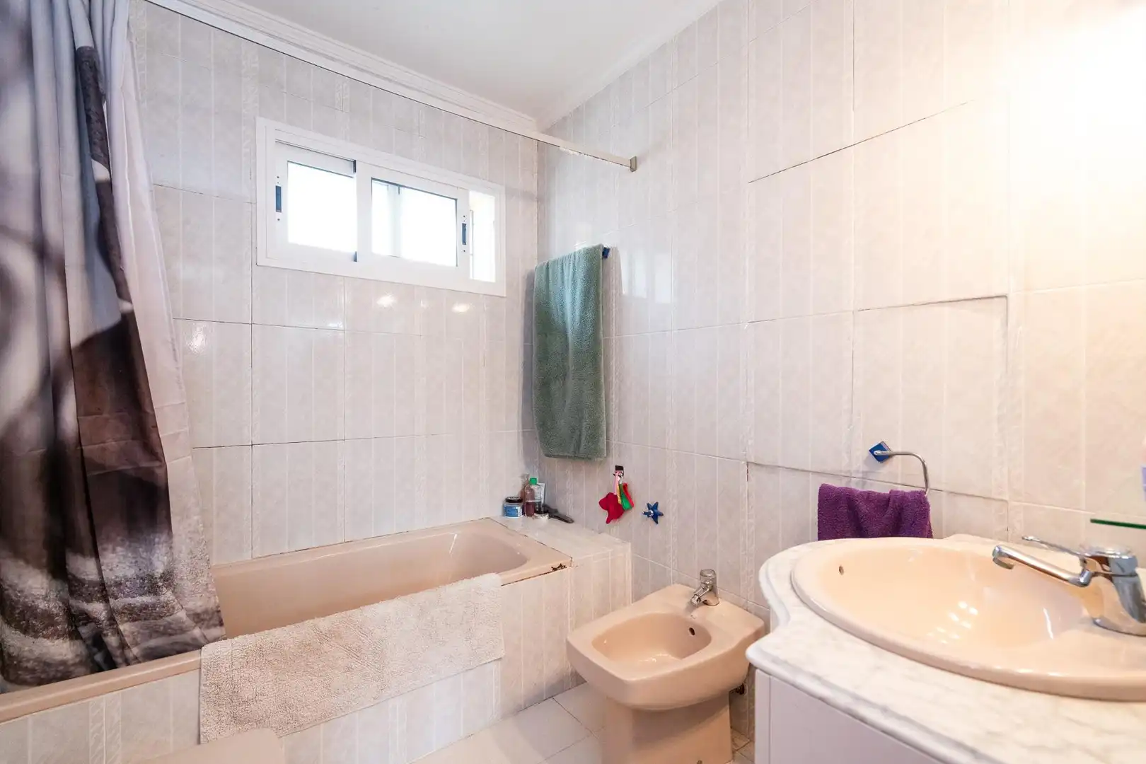 Baño de Casa adosada en venta en Málaga con Aire acondicionado, Jardín privado y Terraza