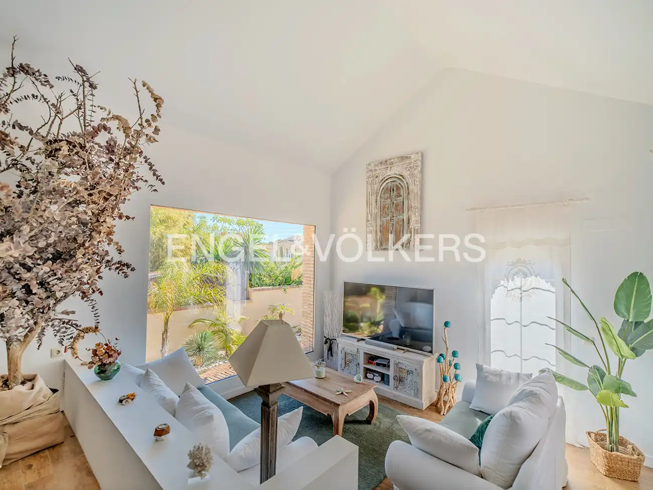 Living room of Houses for sale in San Vicente del Raspeig / Sant Vicent del Raspeig  with Air Conditioner, Heating and Private garden