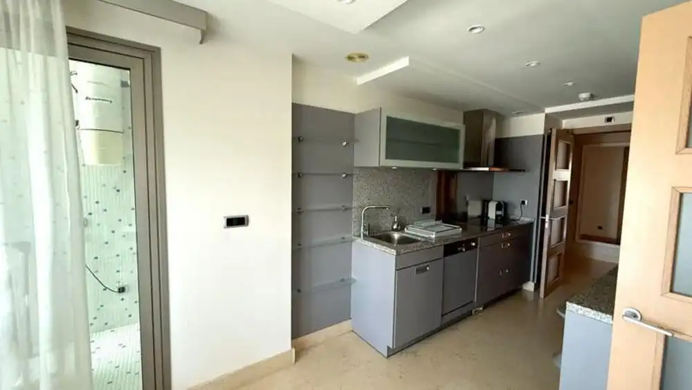 Kitchen of Apartments for rent in Marbella  with Air Conditioner, Terrace and Swimming Pool