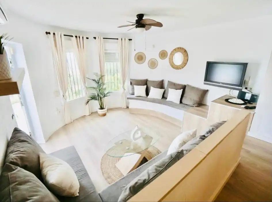Living room of Houses for rent in Dénia  with Air Conditioner, Heating and Private garden