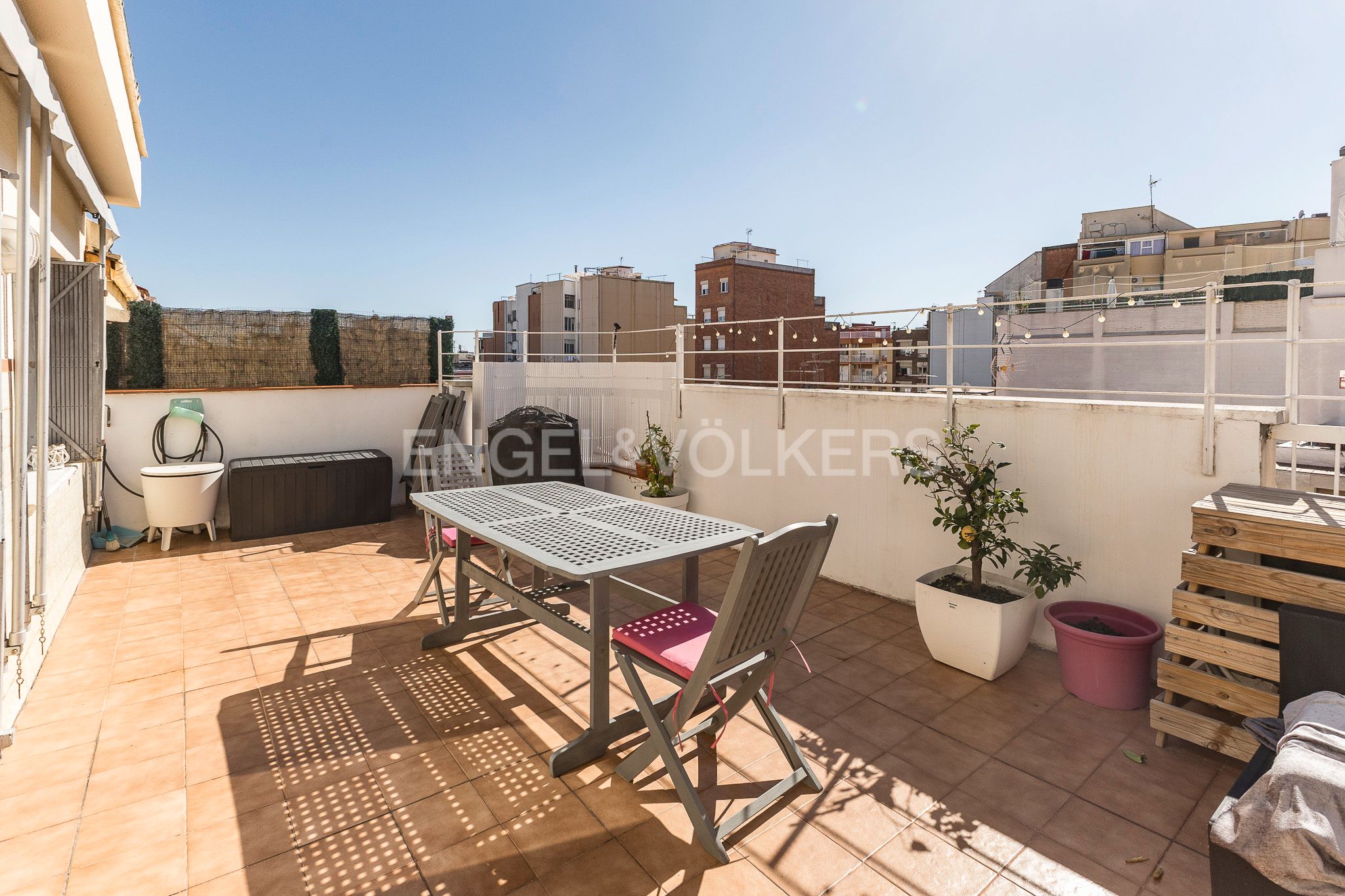 Terrassa de Apartament en venda en  Barcelona Capital amb Aire condicionat, Calefacció i Parquet