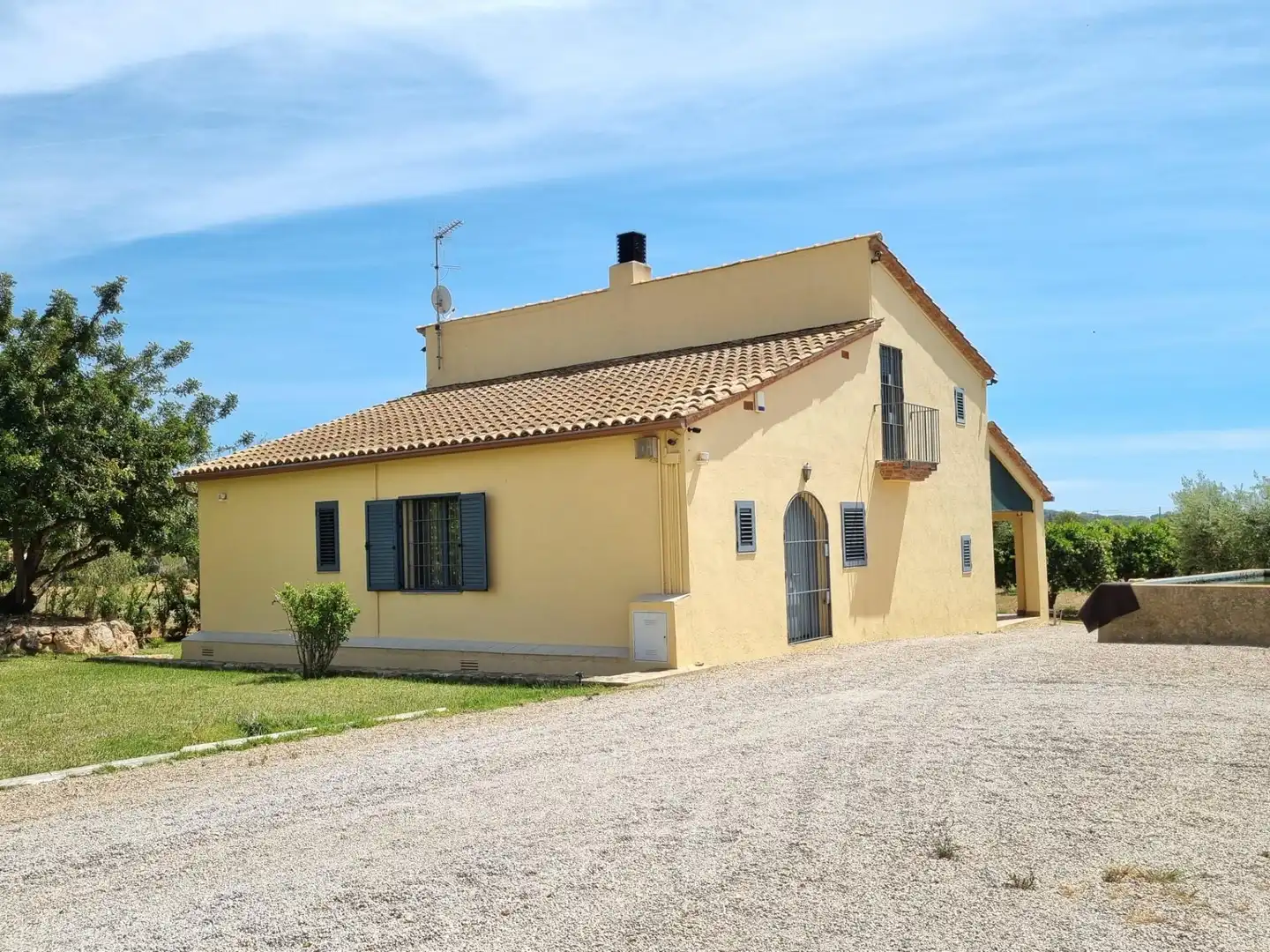 Exterior view of Country homes for sale in Roda de Berà  with Air Conditioner, Heating and Private garden