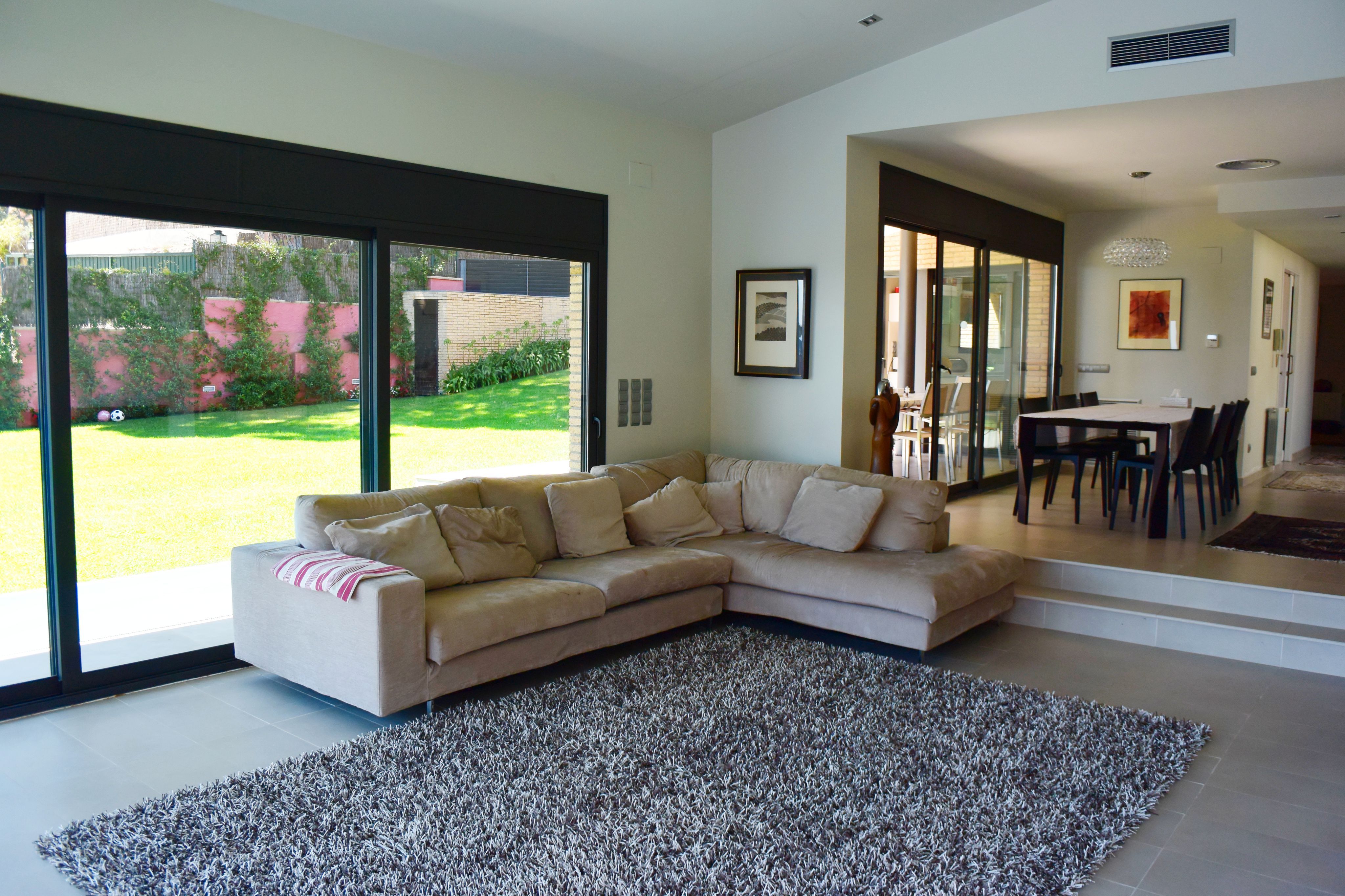 Living room of House or chalet for sale in Sant Feliu de Guíxols  with Air Conditioner, Private garden and Terrace