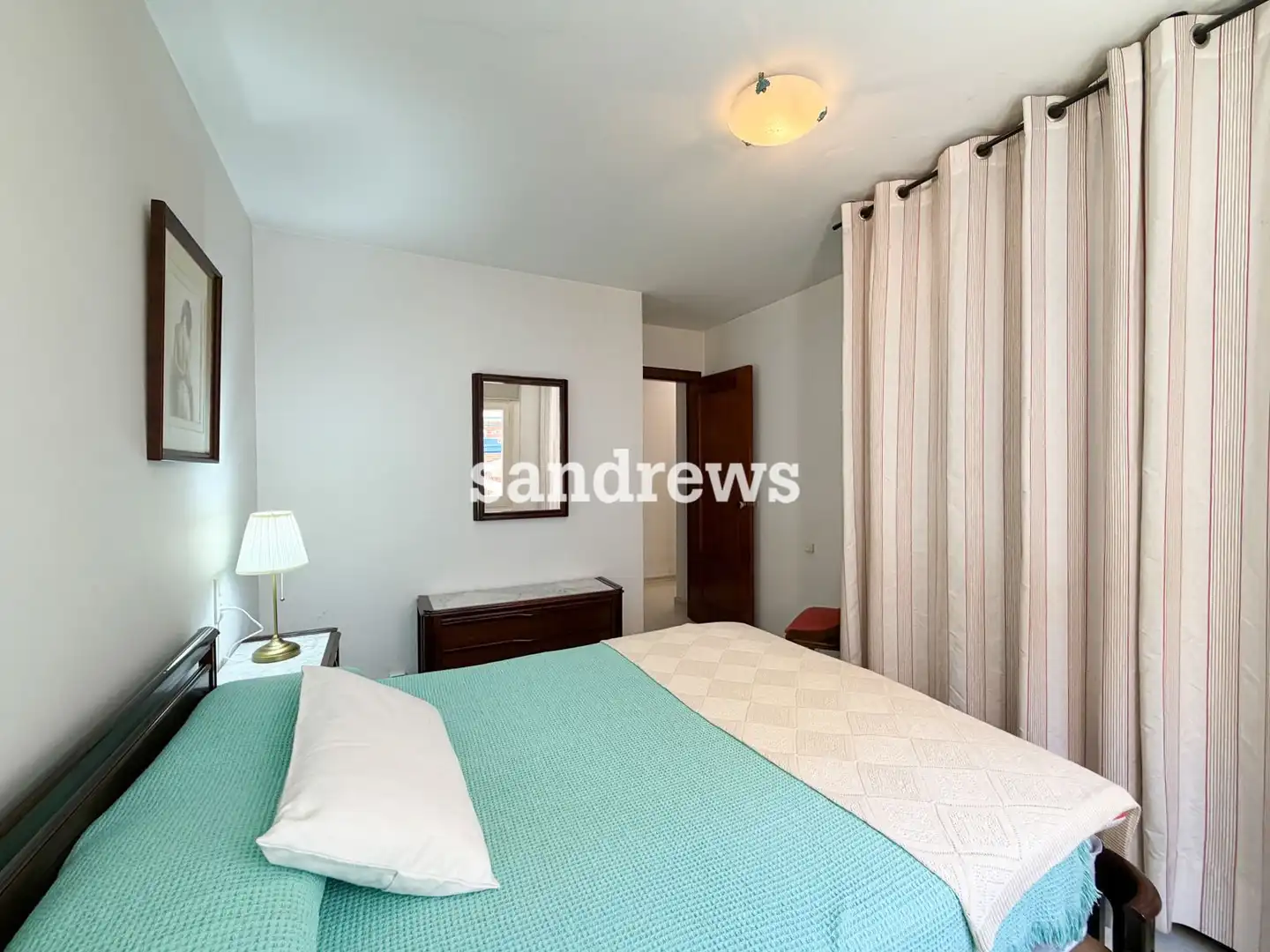 Bedroom of Flat for sale in Figueres  with Air Conditioner and Heating