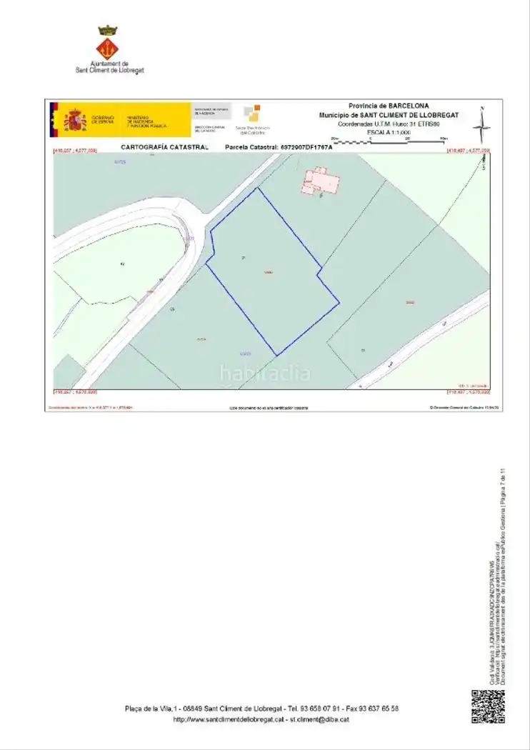 Residential land for sale in Carretera de Santboi 5, imagen 2