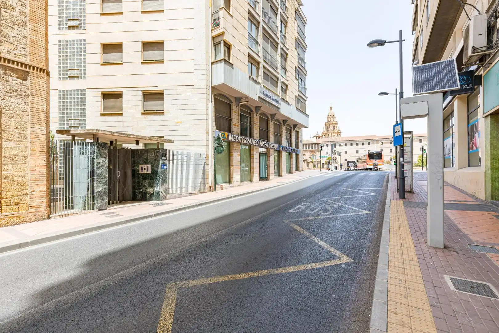Vista exterior de Pis en venda en Murcia amb Balcó