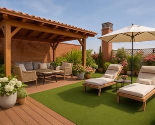 Terrassa de Àtic en venda en Pozuelo de Alarcón amb Aire condicionat, Calefacció i Jardí privat
