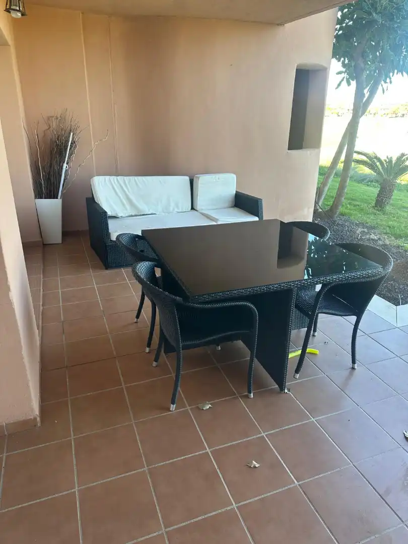 Terraza de Piso de alquiler en Torre-Pacheco con Aire acondicionado, Amueblado y Horno