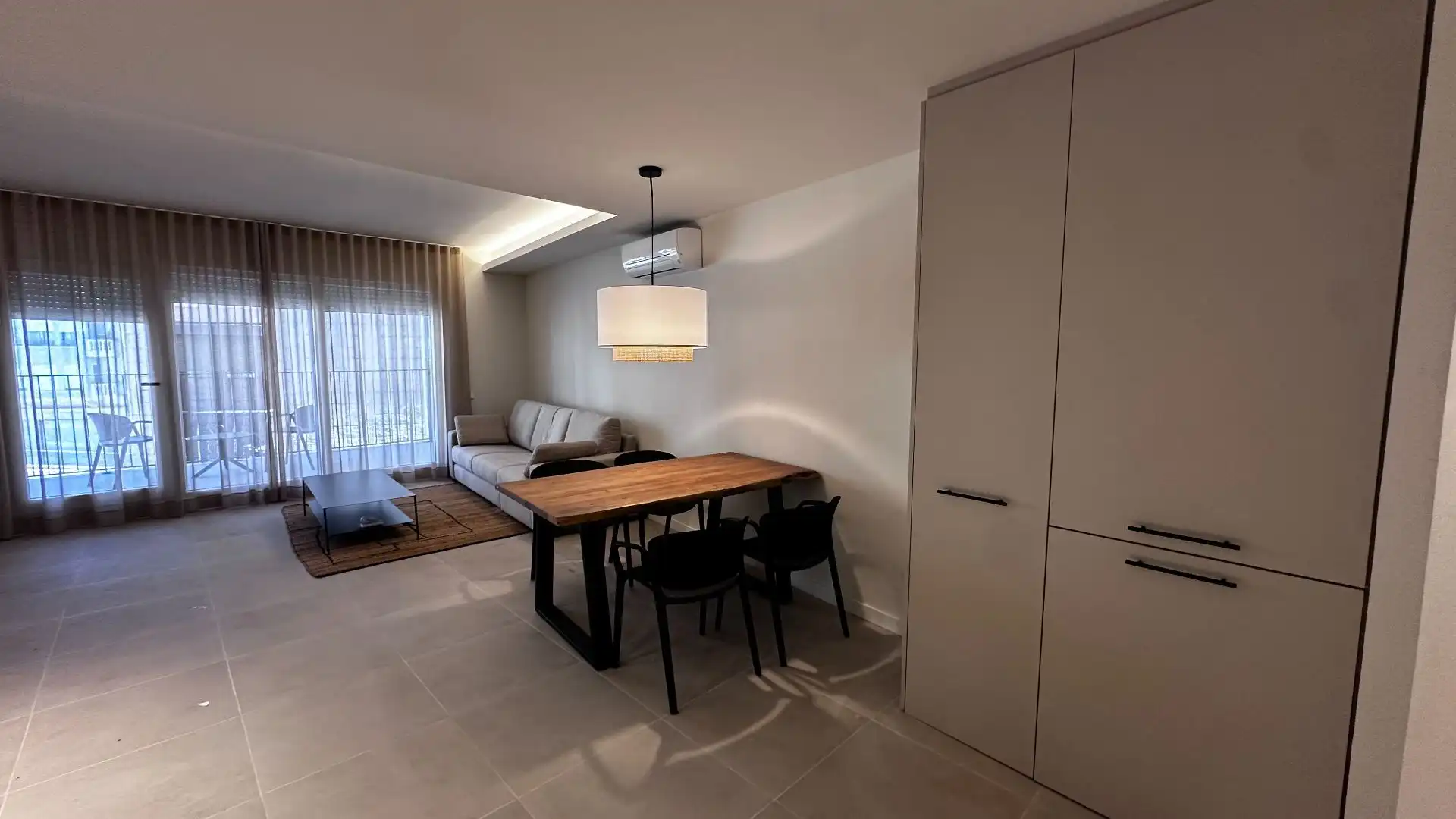 Sala d'estar de Pis de lloguer en Tortosa amb Aire condicionat, Calefacció i Terrassa
