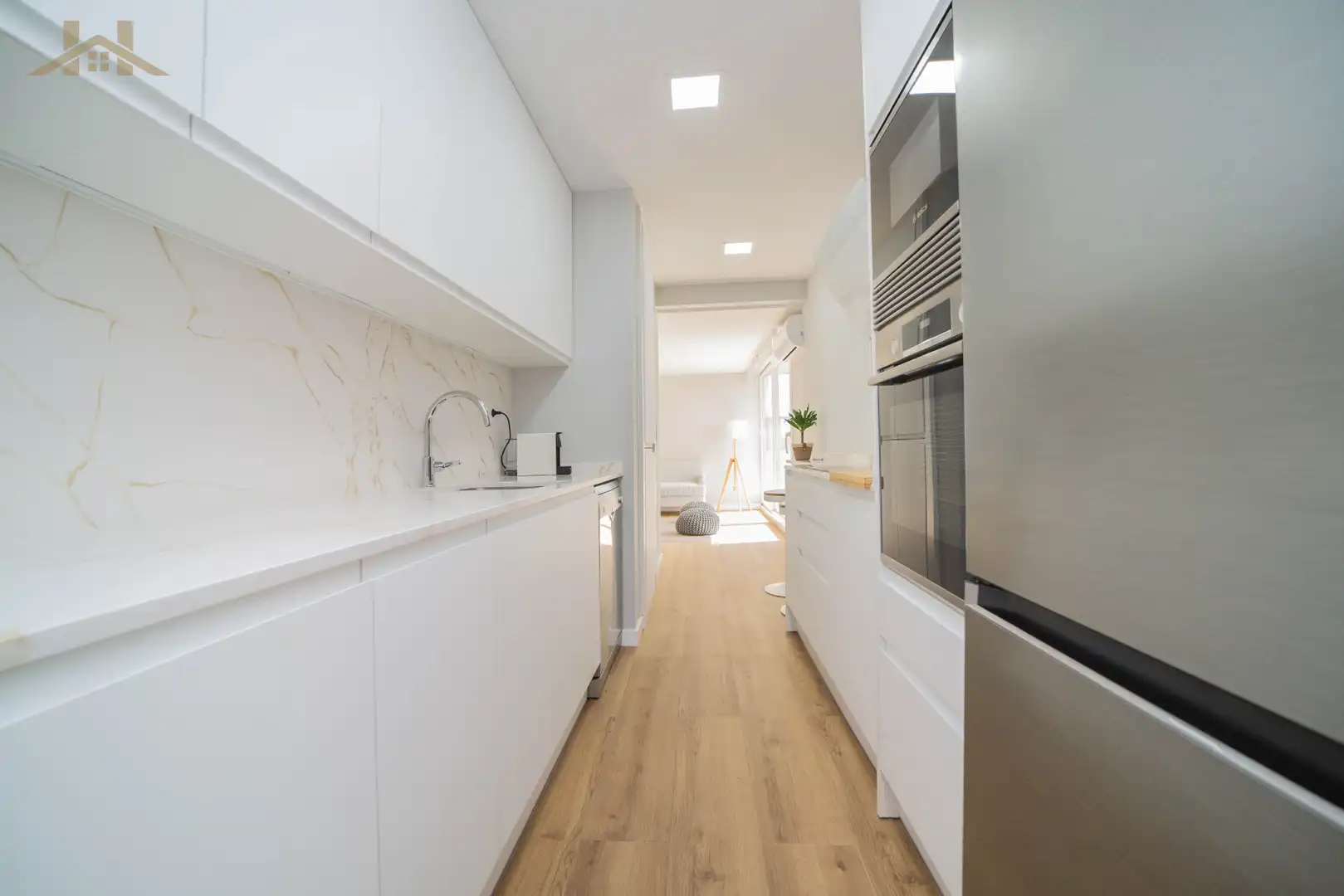 Cocina de Planta baja en venta en Boadilla del Monte con Aire acondicionado, Calefacción y Jardín privado