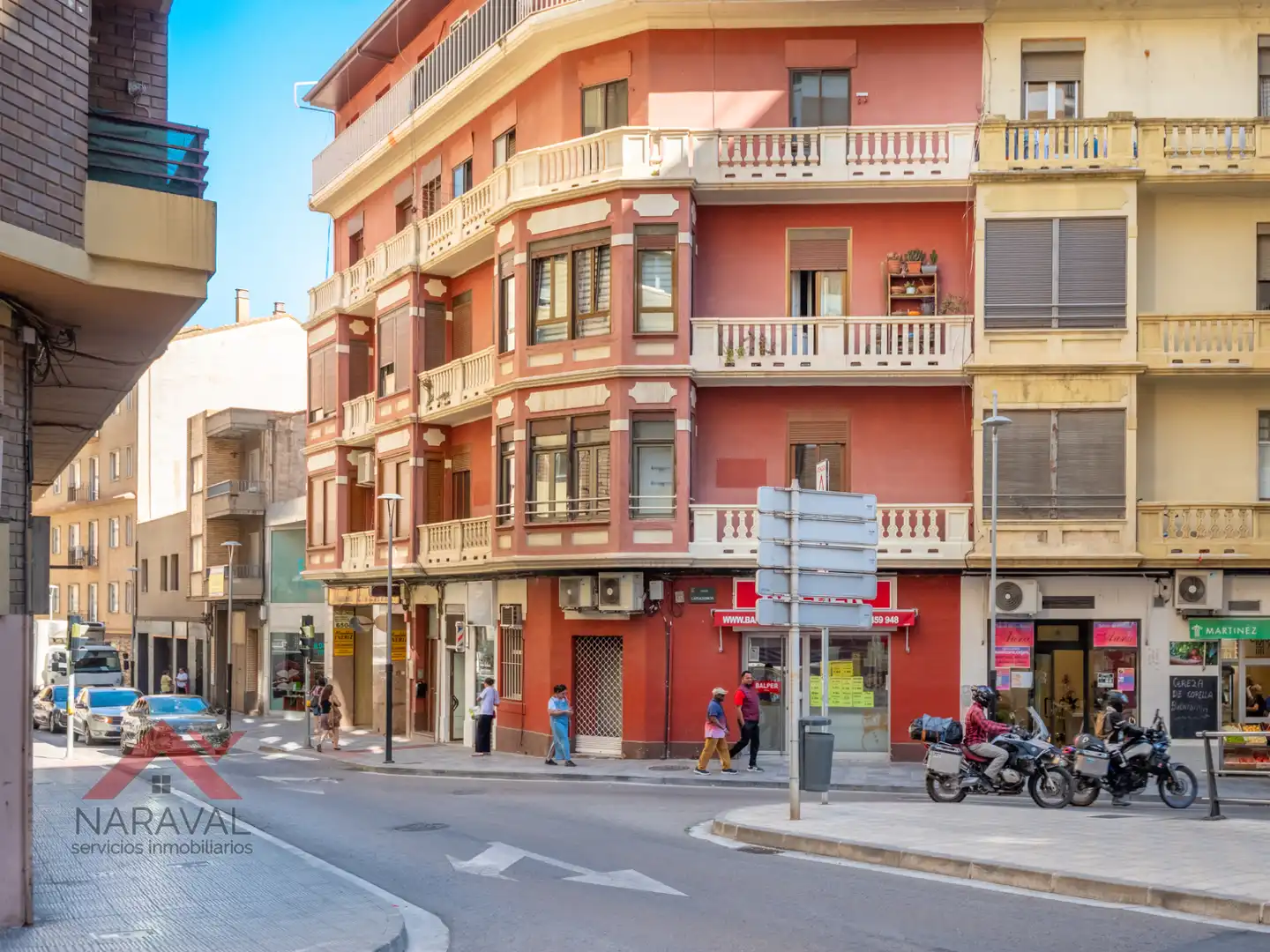 Vista exterior de Pis en venda en Tudela amb Calefacció, Parquet i Terrassa