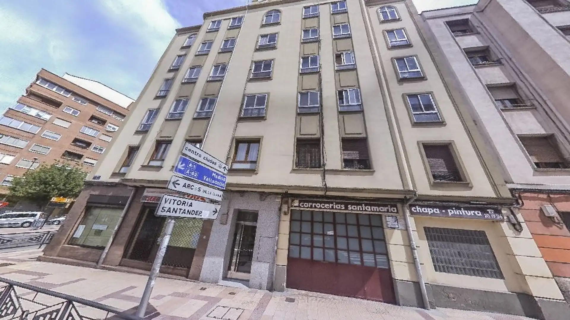 Vista exterior de Piso en venta en Burgos Capital