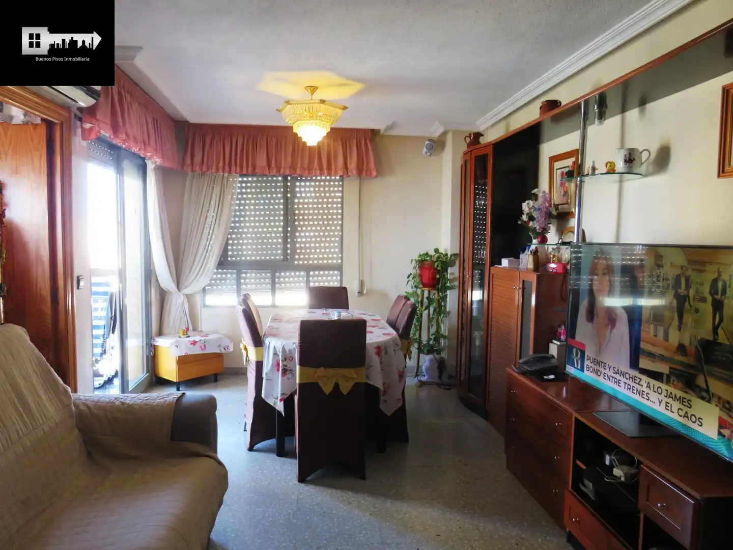 Comedor de Piso en venta en Alicante / Alacant con Aire acondicionado, Calefacción y Jardín privado