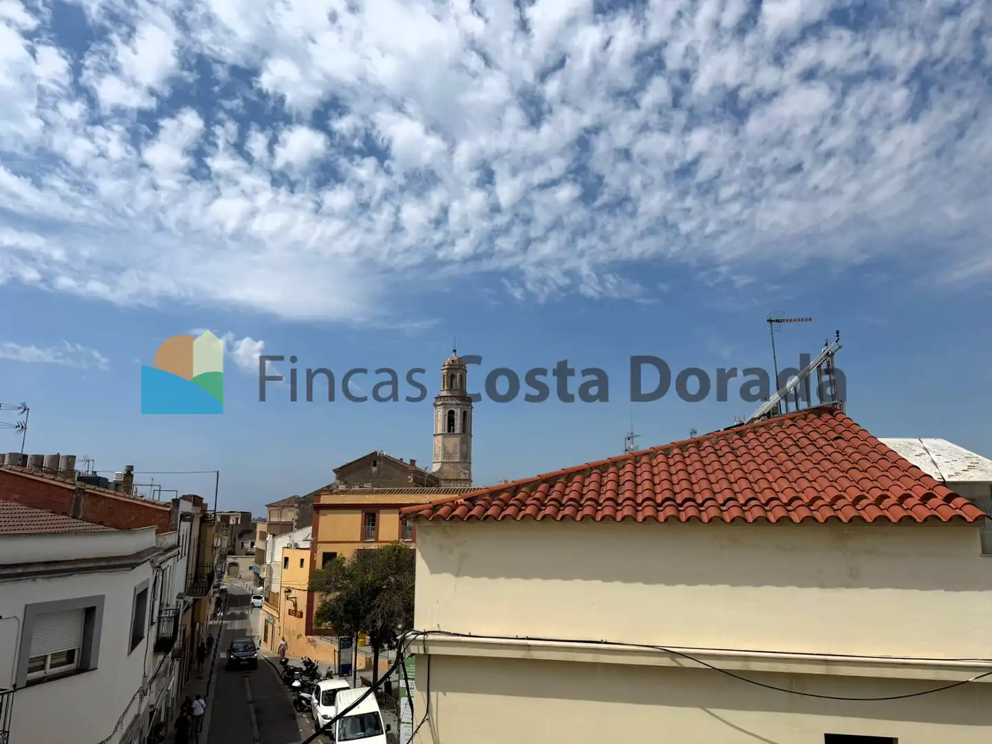 Vista exterior de Piso en venta en Cubelles con Alarma