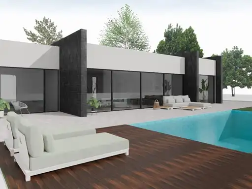 Villa mit Pool zum Verkauf in Plaza de Novelda 1