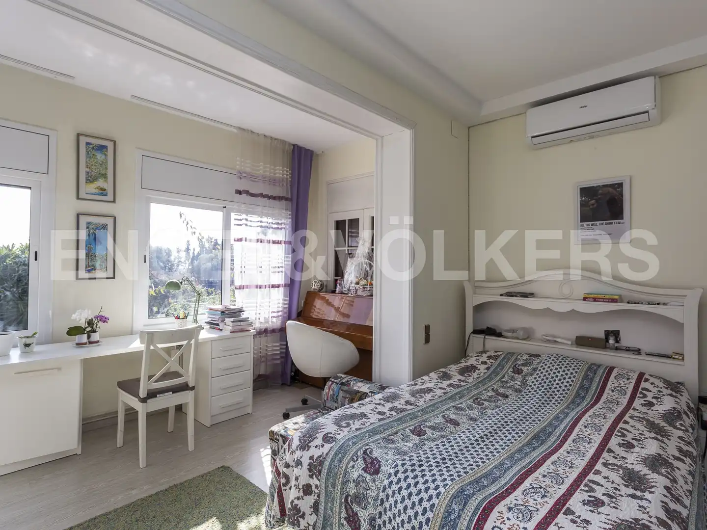 Dormitori de Casa o xalet en venda en Castelldefels amb Aire condicionat, Calefacció i Jardí privat