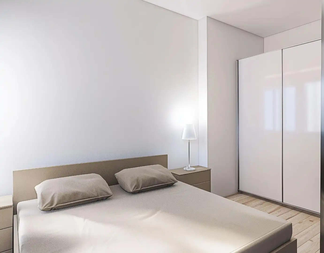 Schlafzimmer von Erdgeschoss zum Verkauf in Lleida mit Klimaanlage und Terrasse