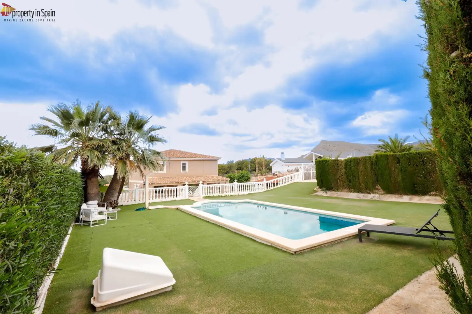 Piscina de Casa o xalet de lloguer en Alicante / Alacant amb Jardí privat, Traster i Piscina