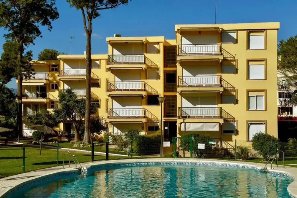 Exterior view of Apartments for sale in Estepona  with Air Conditioner, Terrace and Swimming Pool