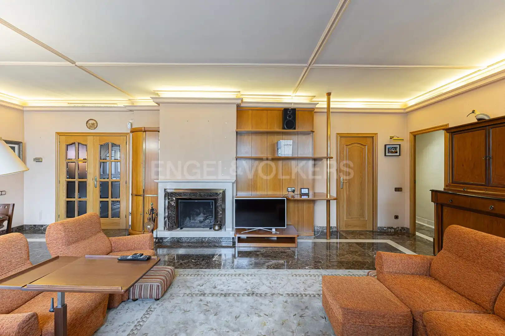Sala d'estar de Àtic en venda en Barcelona amb Aire condicionat, Calefacció i Terrassa