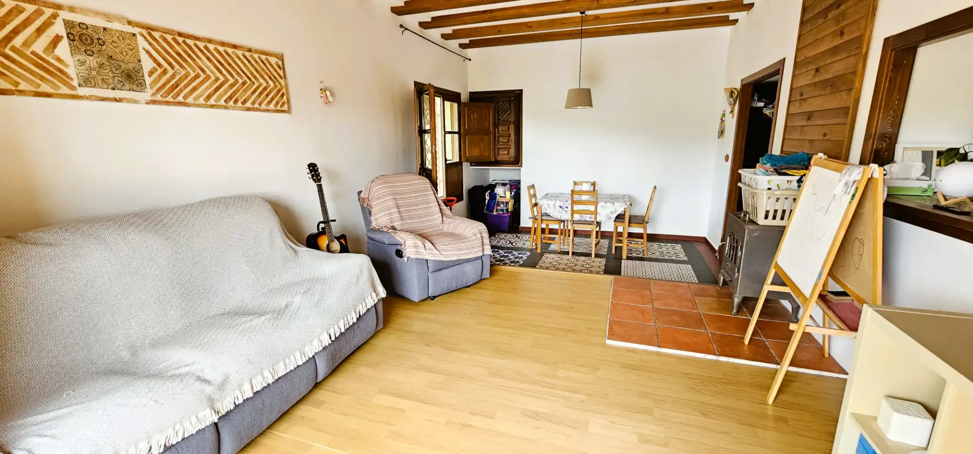 Sala de estar de Casa o chalet en venta en Totana con Calefacción, Jardín privado y Terraza