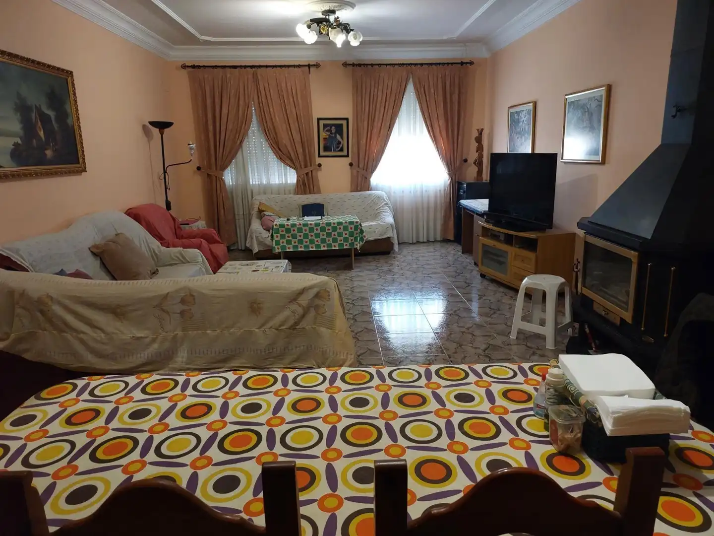 Sala de estar de Casa o chalet en venta en Beniflá con Aire acondicionado, Calefacción y Jardín privado