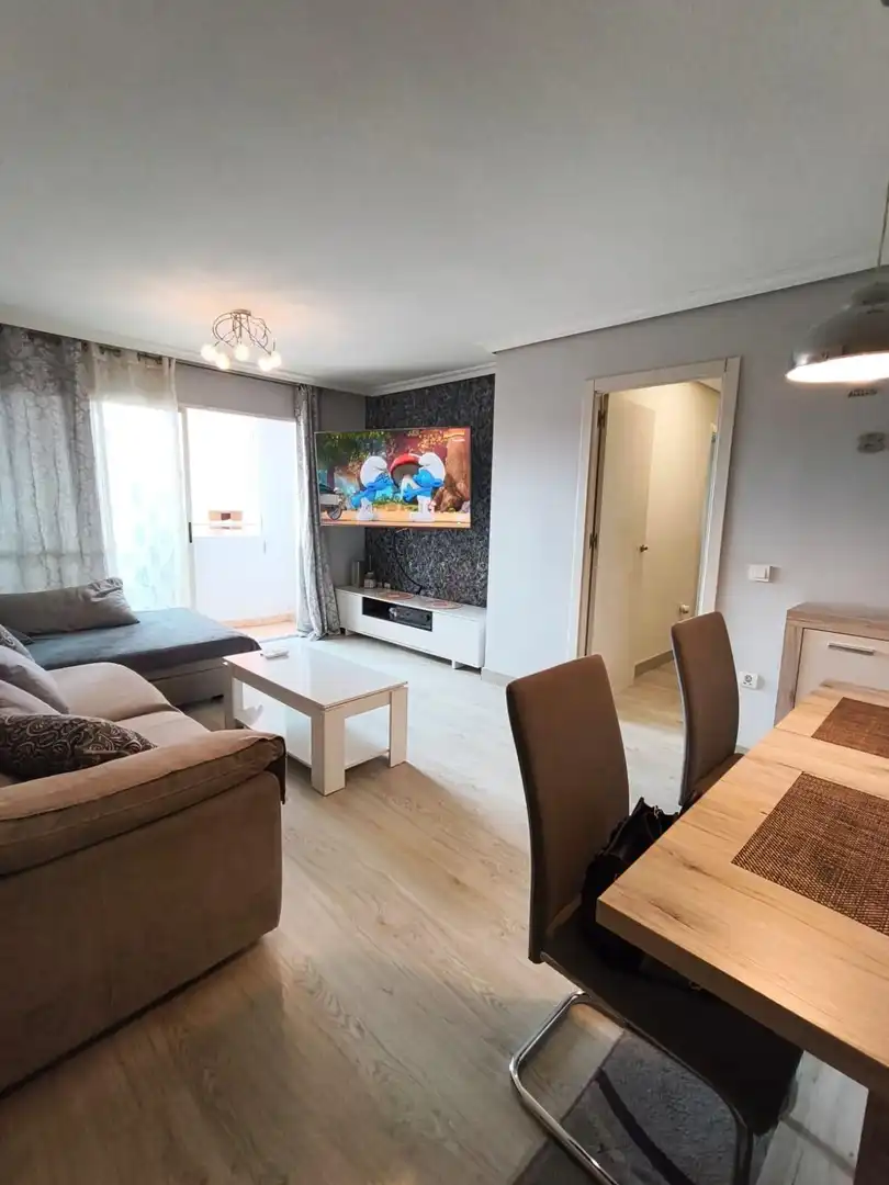 Sala de estar de Apartamento en venta en Benidorm con Aire acondicionado y Terraza