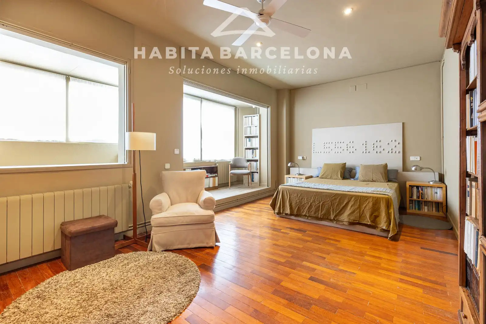 Habitación de Piso de alquiler en Barcelona con Aire acondicionado, Calefacción y Parquet
